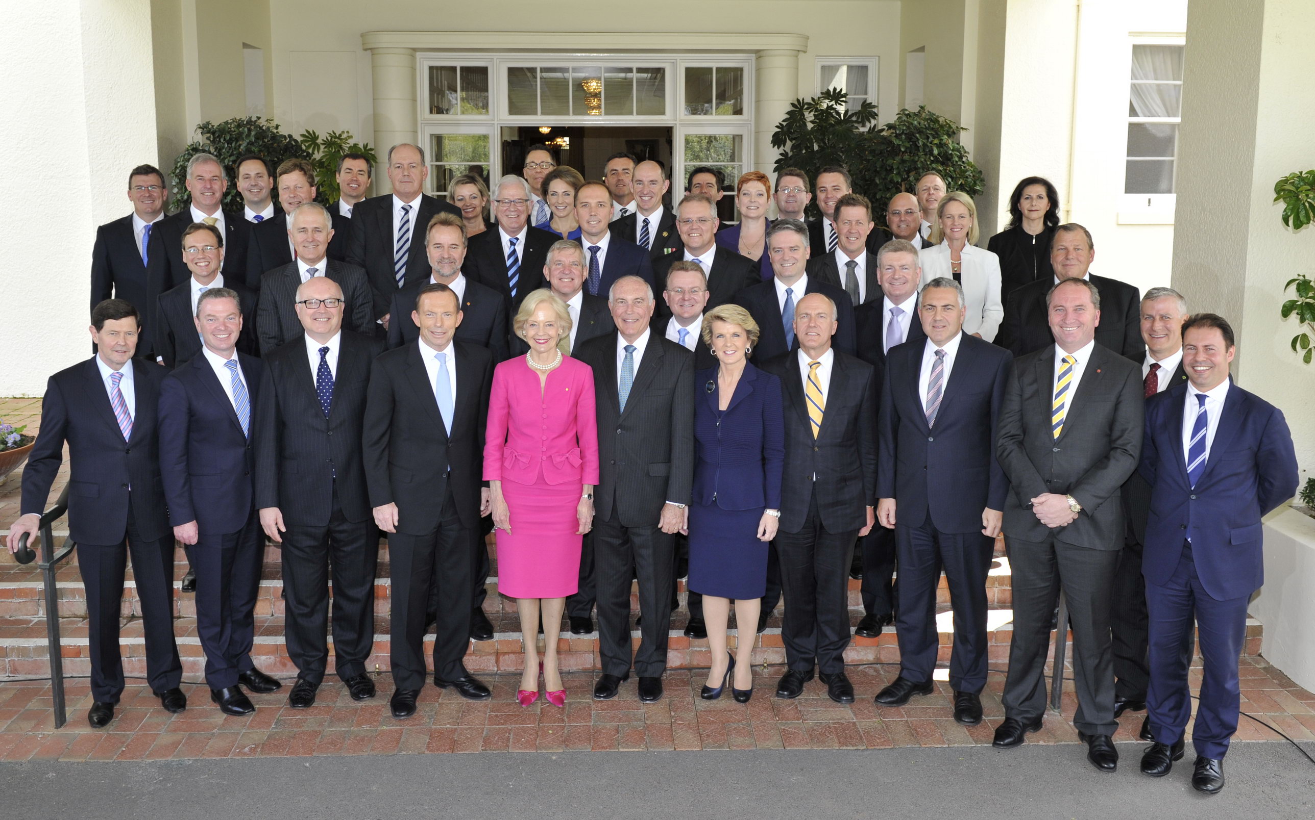 Prime Minister-elect Tony Abbott announces his First Ministry