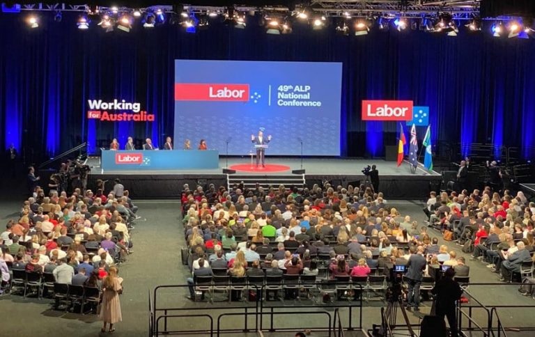 Labor’s National Conference: If You’re Not at the Table…